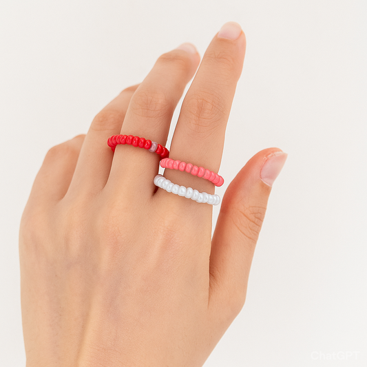 Anillos Nuna Lima, Set Destello Glam