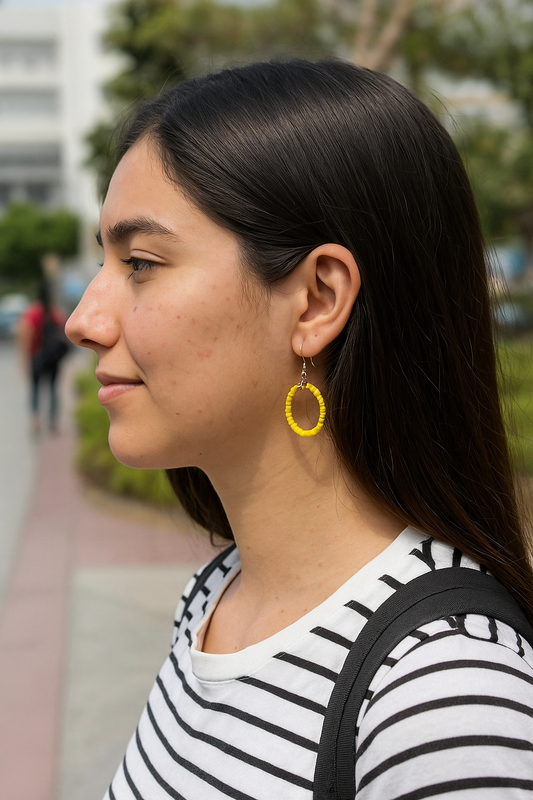 Aretes Colección Gota Brillos Nuna Lima