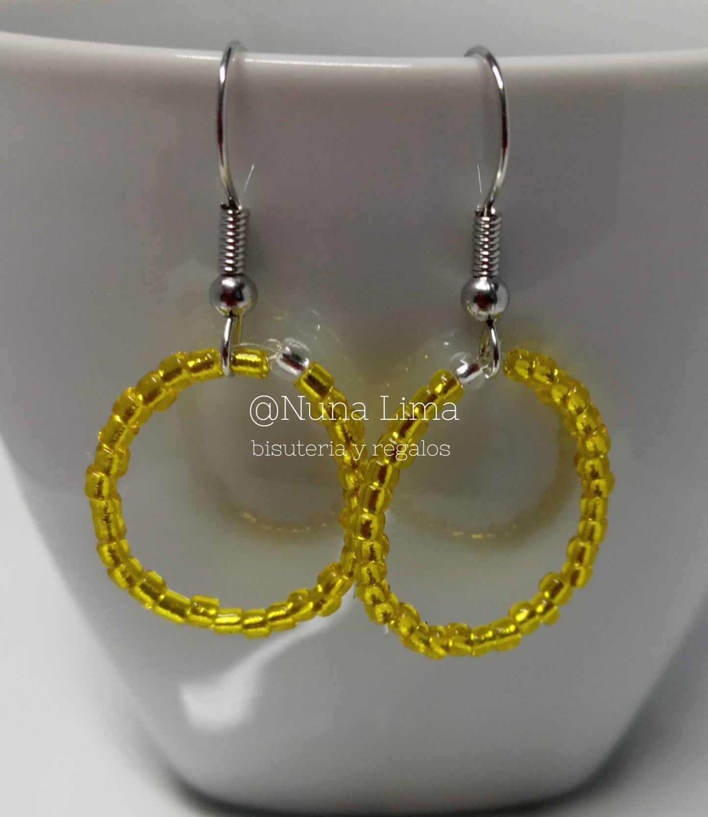 Aretes Colección Gota Brillos Nuna Lima