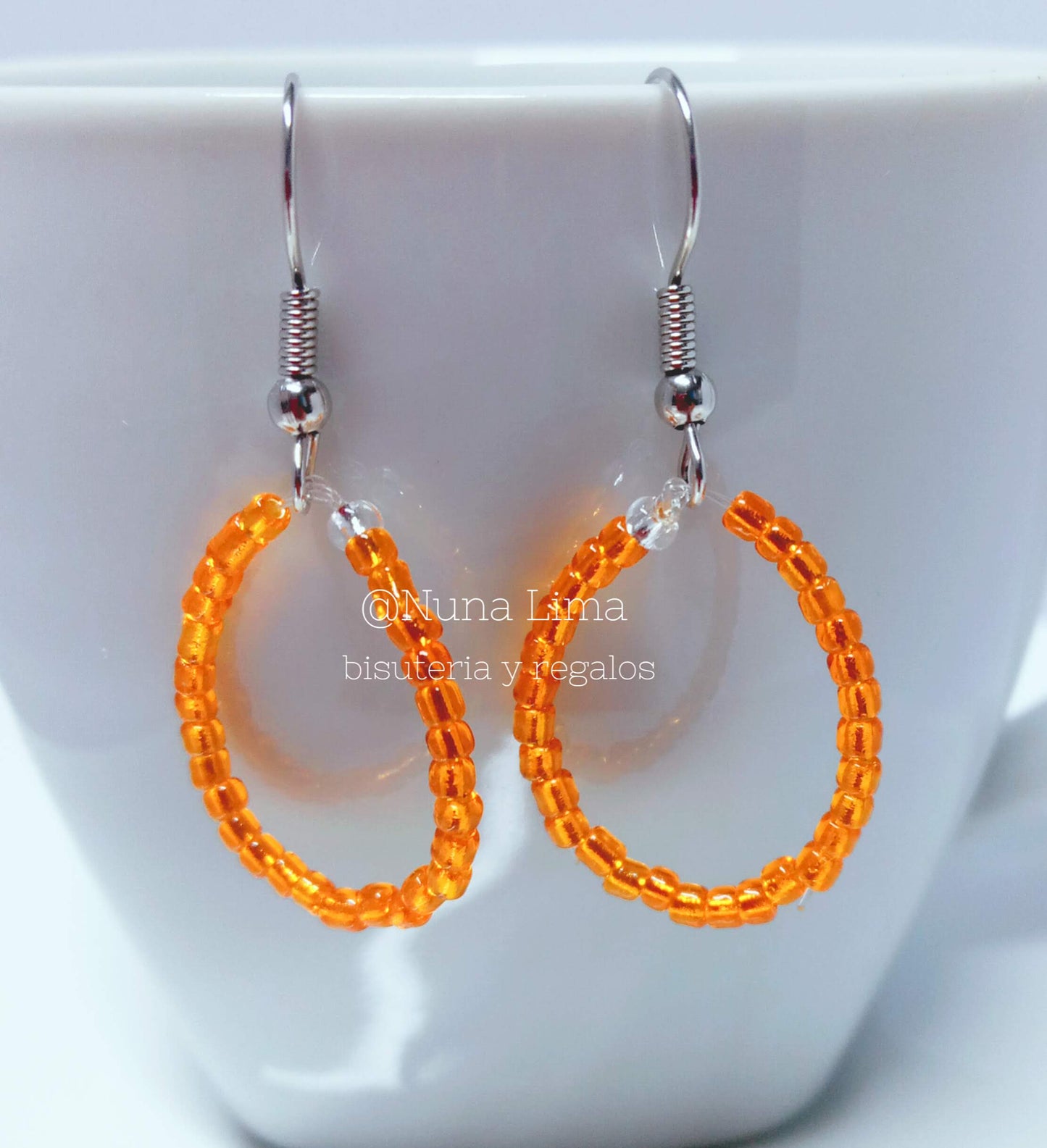 Aretes Colección Gota Brillos Nuna Lima